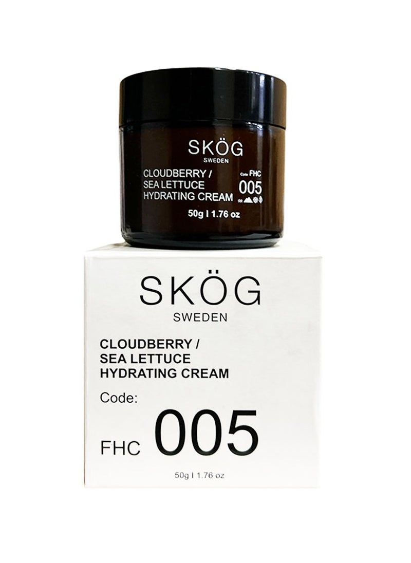 SKOG Cloudberry & Sea Lettuce Hydrating Cream: Deep Moisturization for Radiant Skin (50g)