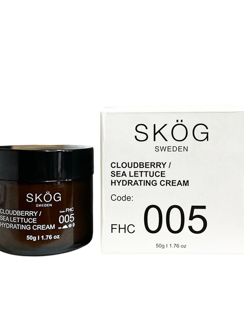 SKOG Cloudberry & Sea Lettuce Hydrating Cream: Deep Moisturization for Radiant Skin (50g)