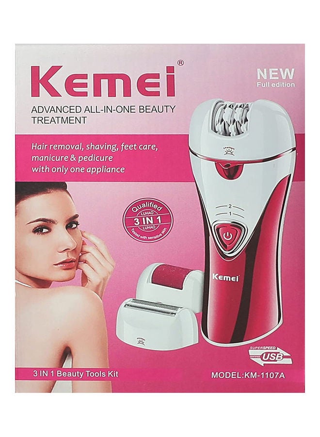 KM-1107A Hair Removal And Epilator Multicolour