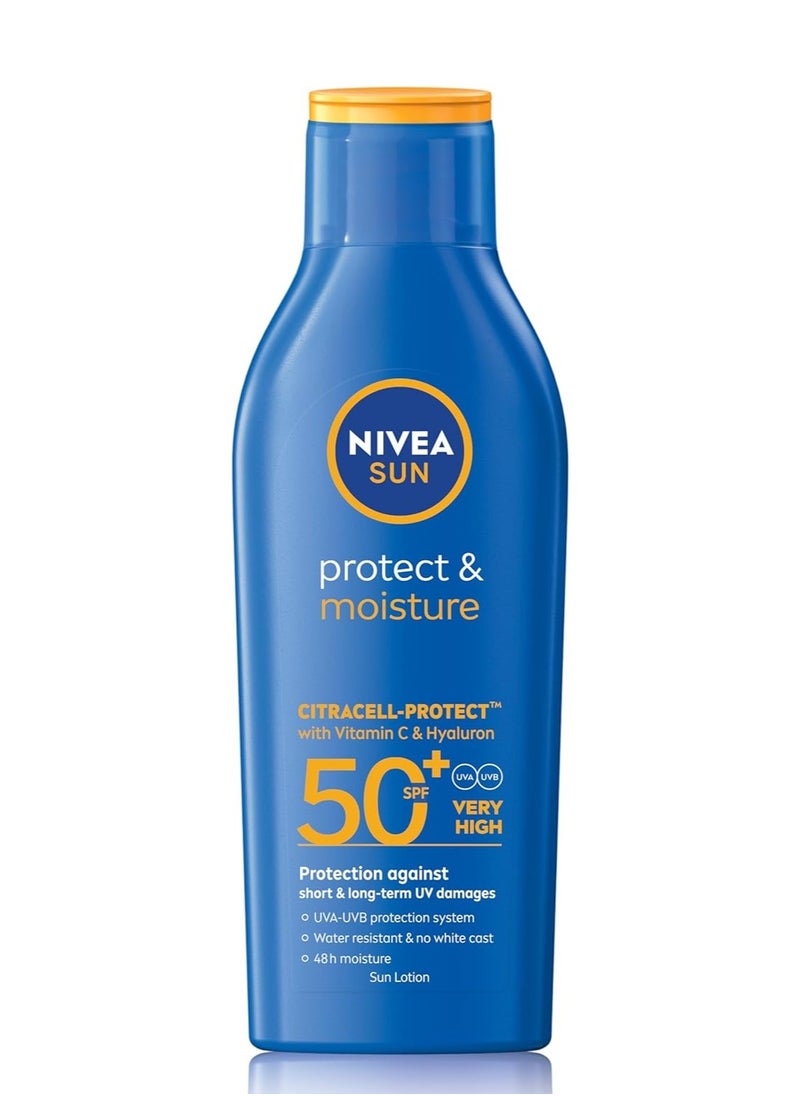 Protect And Moisture Sun Lotion With SPF 50+ 200ml