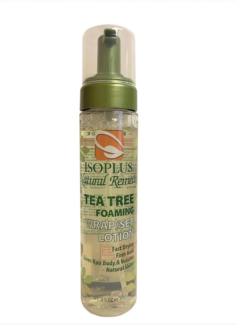 Isoplus Isoplus natural remedy olive oil foaming wrap set lotion 8.5 oz