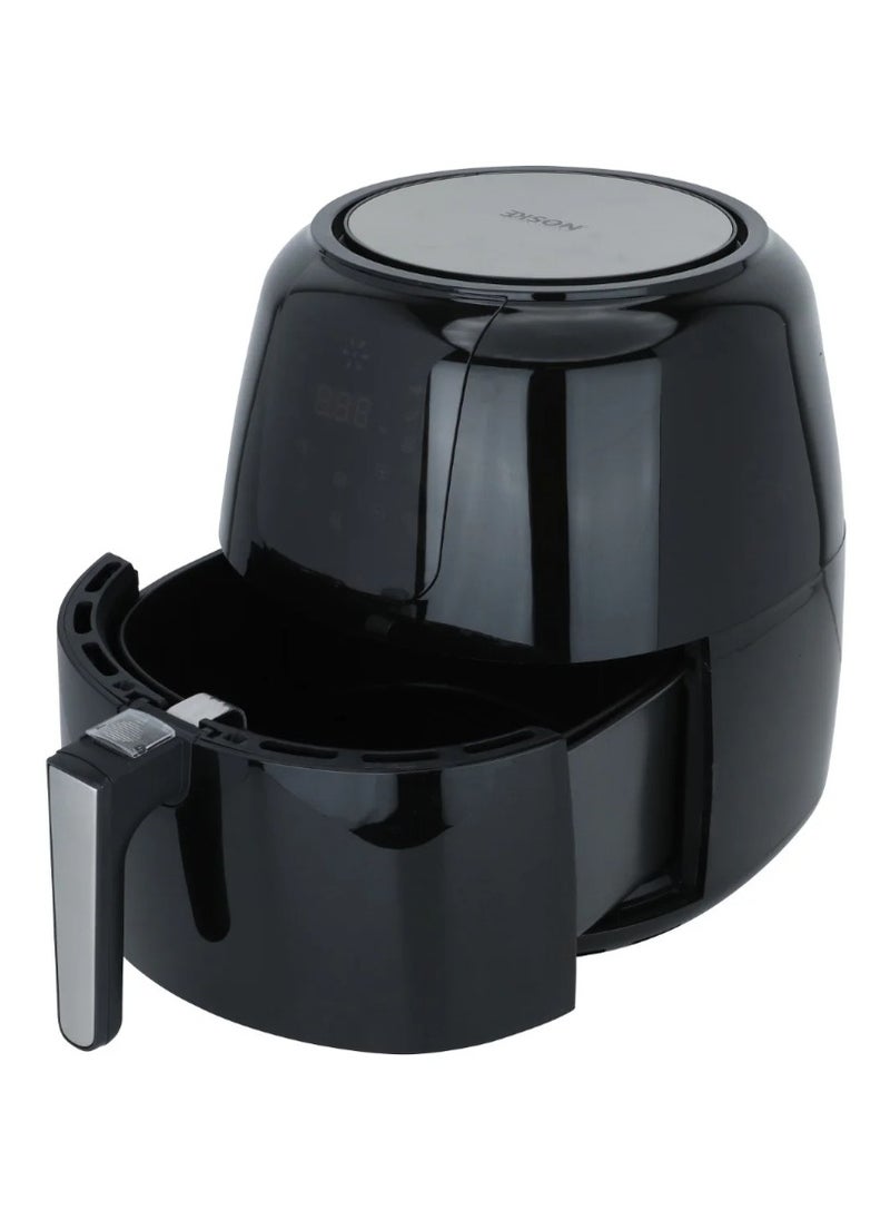 Black digital air fryer 8.2 liters 1800 watts