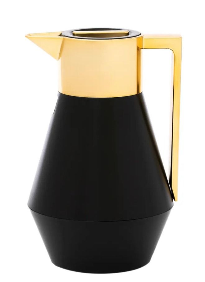 Everest Thermos Lydia 1 Liter Black Gold Hand