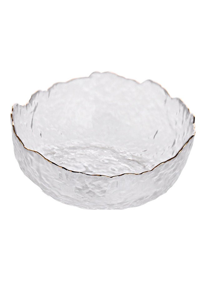 Glass Bowl Clear 13x8.5x6cm