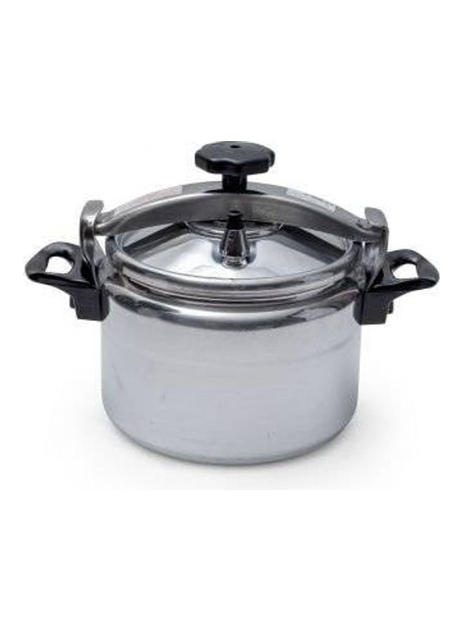 Aluminium Pressure Cooker Silver 9Liters