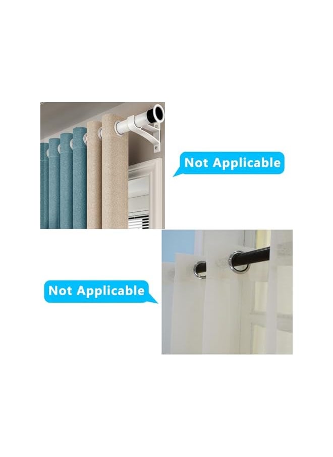 The Bros12pcs Stainless Steel Curtain Pleater Tape Hooks Stainless Curtain Pleat Hook 4 Prongs Pinch Pleat Hook Clip Traverse Pleater(Curtain Rings not Included)