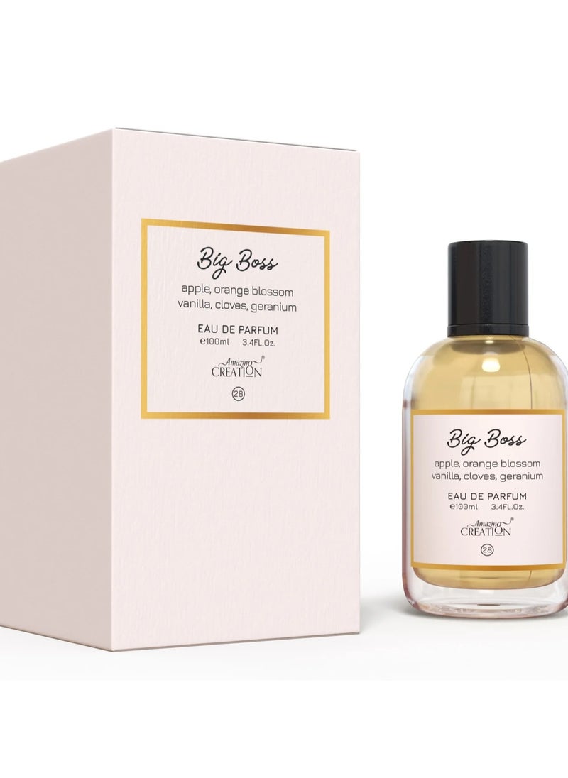 Amazing Creation Big Boss - Perfume For Men - EDP PFB00028 100ml