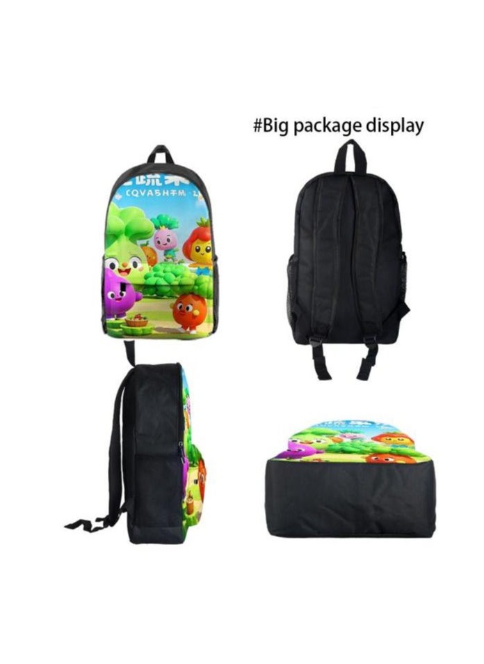 Universal cartoon new three-piece schoolbag
