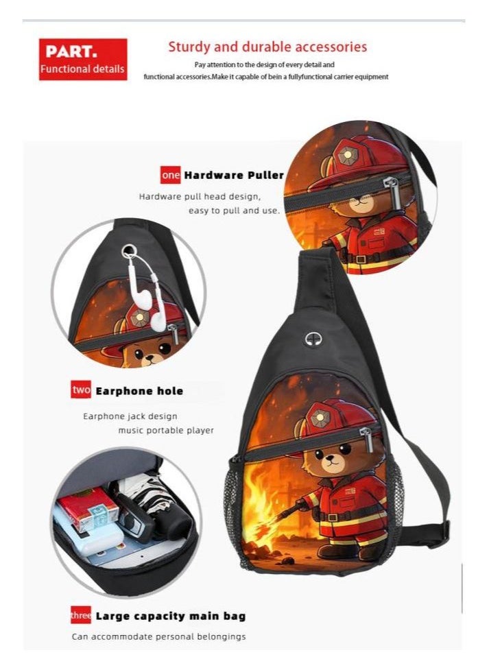 Universal cartoon new three-piece schoolbag