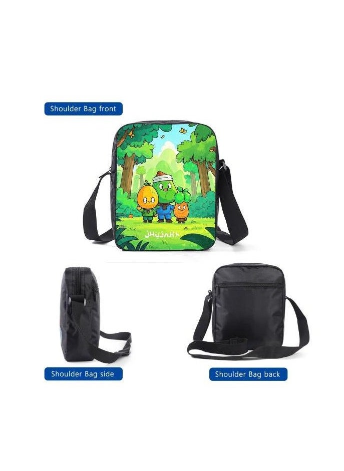 Cartoon style universal three-piece schoolbag - 1369
