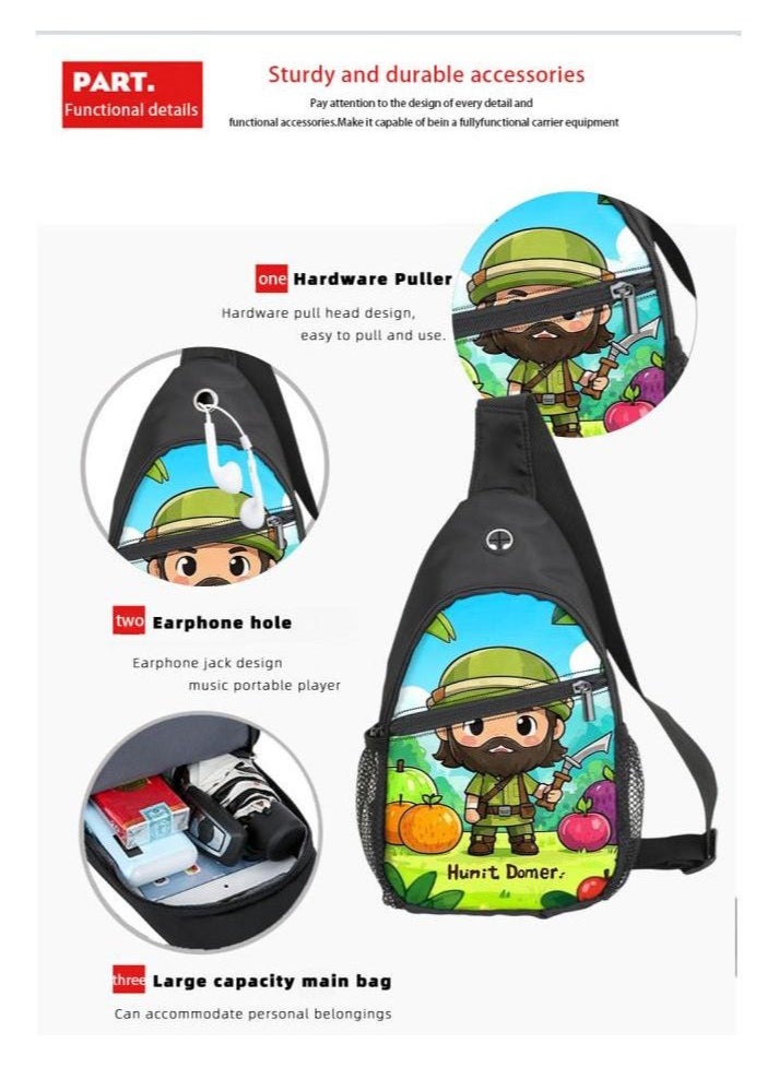 Universal cartoon new three-piece schoolbag