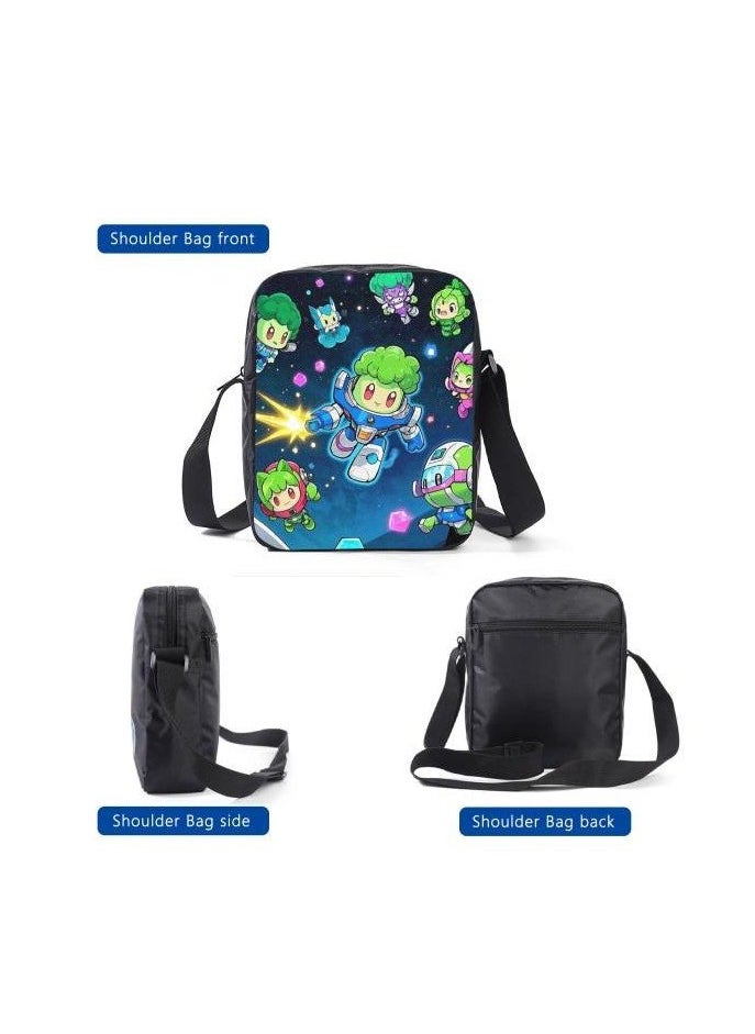 Cartoon style universal three-piece schoolbag - 859