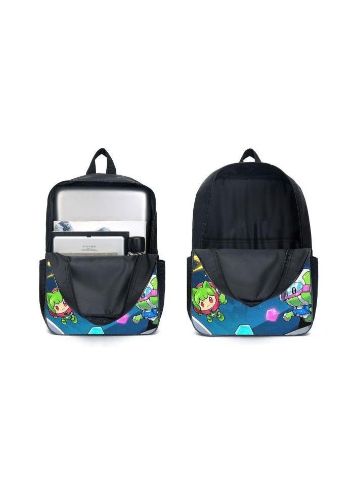 Cartoon style universal three-piece schoolbag - 859
