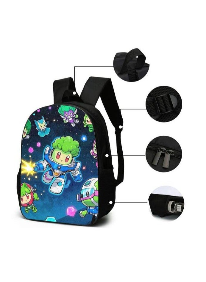 Cartoon style universal three-piece schoolbag - 859