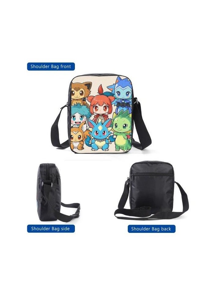 Cartoon style universal three-piece schoolbag - 396