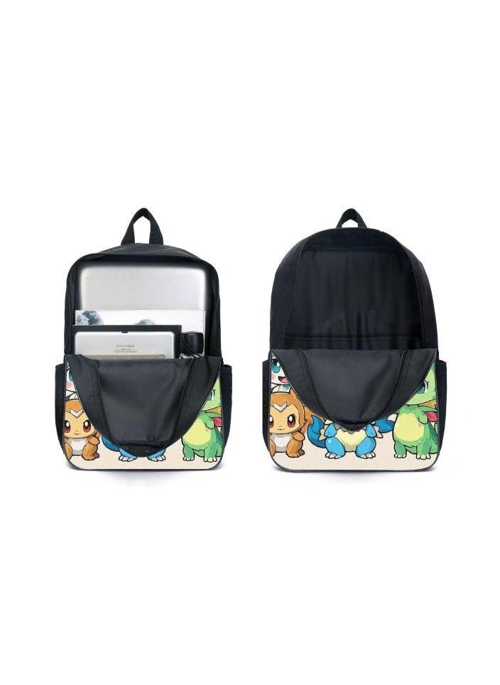 Cartoon style universal three-piece schoolbag - 396