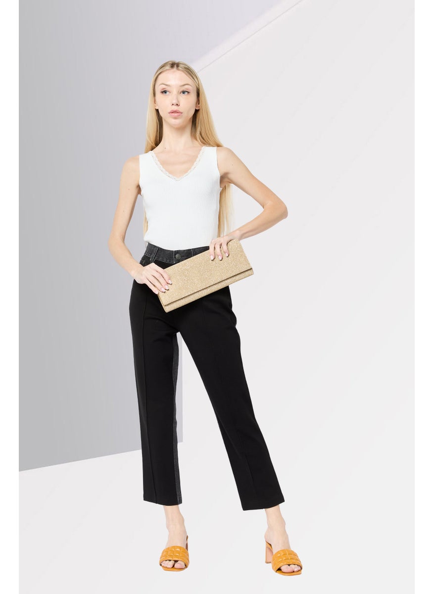 Women Regular Fit Washed Denim Jean, Black