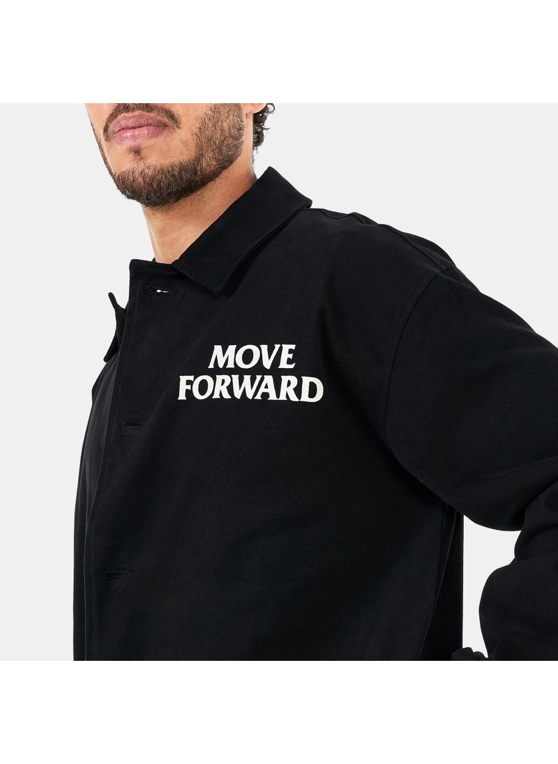Men's Button Closure Jacket