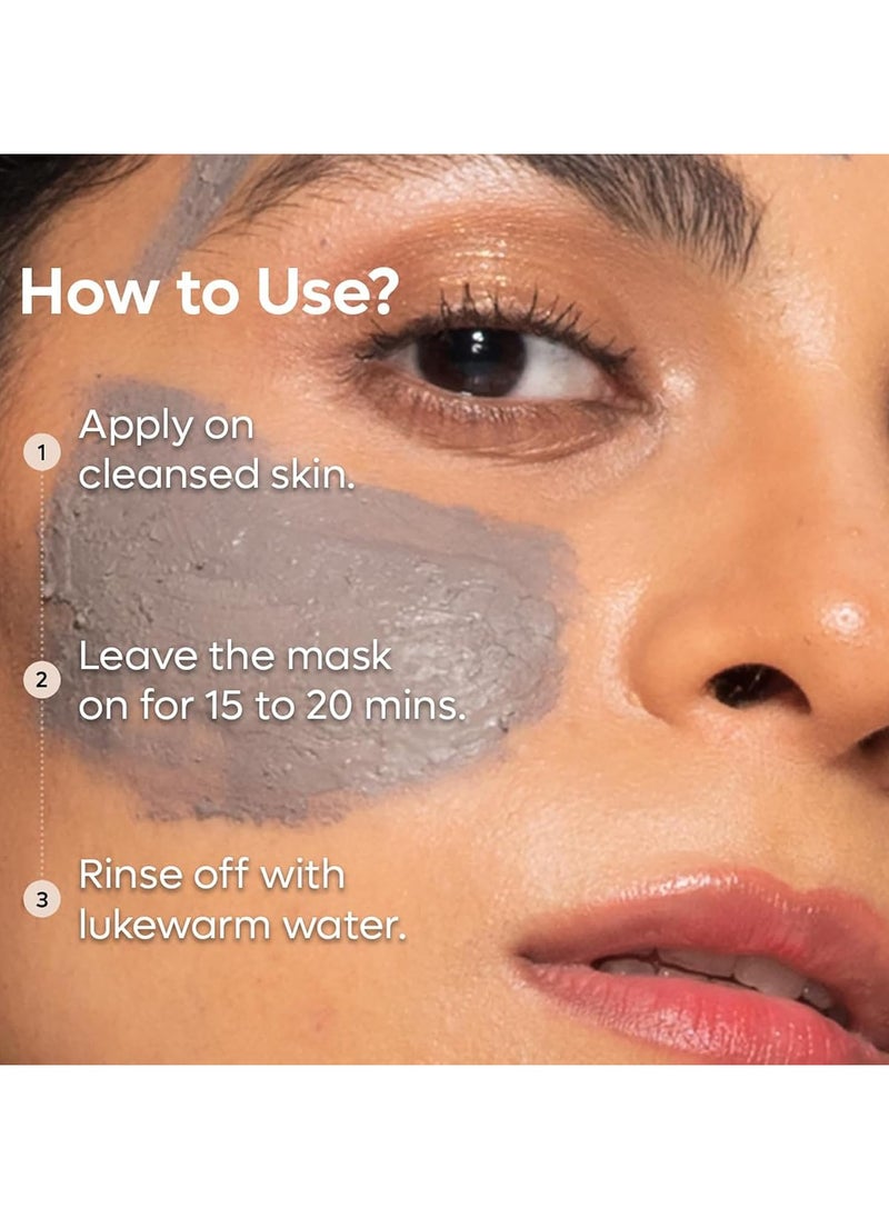 Coffee De Tan Face Pack Mask with Kaolin Clay, Multani Mitti & Bentonite Clay | Removes Tan, Cleanses Pores & Controls Excess Oil | For All Skin Types (100gm)
