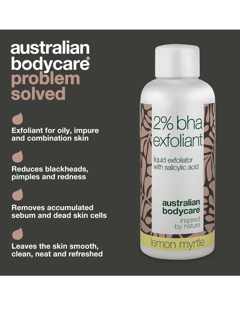 Salicylic Acid 2 percent BHA Exfoliant Face Peel for Blackheads Enlarged Pores and Oily Skin Get a Healthy Glow