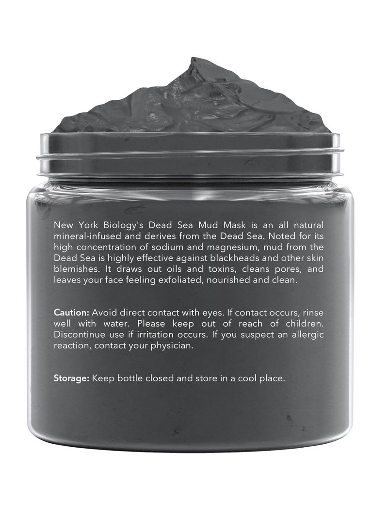 Dead Sea Mud Mask for Face and Body Infused with Lavender Spa Quality Pore Reducer for Acne Blackheads and Oily Skin Tightens Skin for A Healthier Complexion 250 g