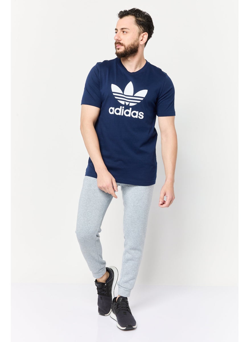 Men Sportswear Fit Short Sleeve Training T-Shirt, Navy