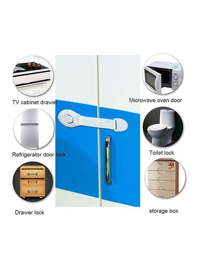 Pack Of 10 Cabinet And Drawer Strap Lock