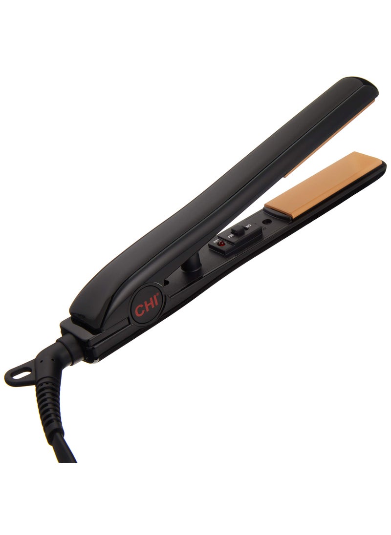CHI Tourmaline Ceramic Mini Flat Iron, Hair Straightener For An Even & Smooth Finish, Dual Voltage, 0.75
