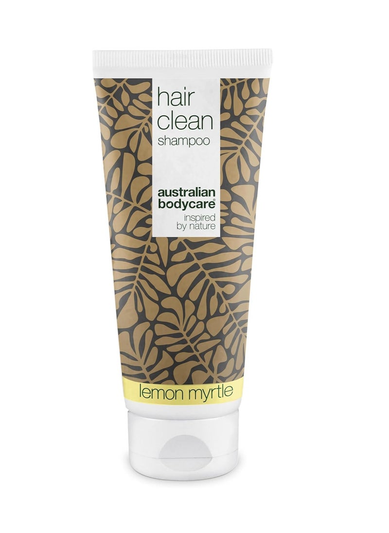 Hair Clean 200ml Shampoo with Tea Tree Oil and Lemon Myrtle Hair Cleanser for Itchy Flaky Dry Scalp Anti Dandruff Care for Psoriasis and Eczema For Scalp Spots and Pimples