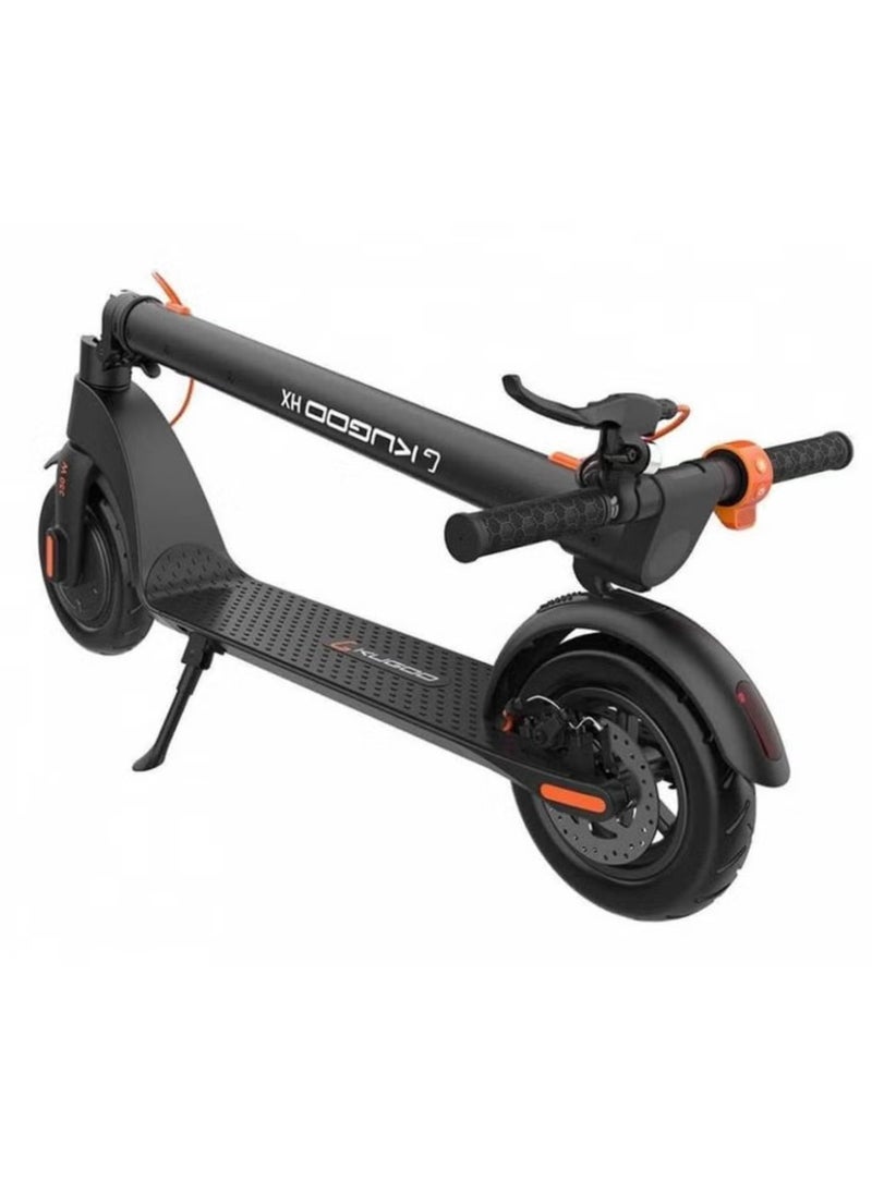 HX Pro Electric Scooter: 350W Motor, 33KM/H Max Speed, 30-40KM Range, 100Kg Load Capacity, LED Light, 10-Inch Vacuum Tires, IPX4 Waterproof, Detachable 36V 10Ah Battery