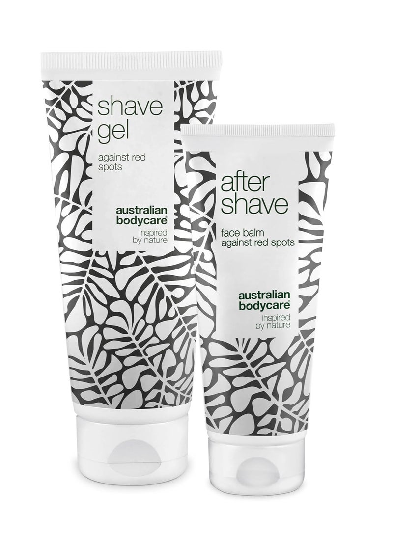 Shaving Kit for Men with Tea Tree Oil Shave Gel and After Shave Combo for Smooth and Comfortable Shaves Ideal for Sensitive Skin Moisturizing Formula High Performance Shaving Products