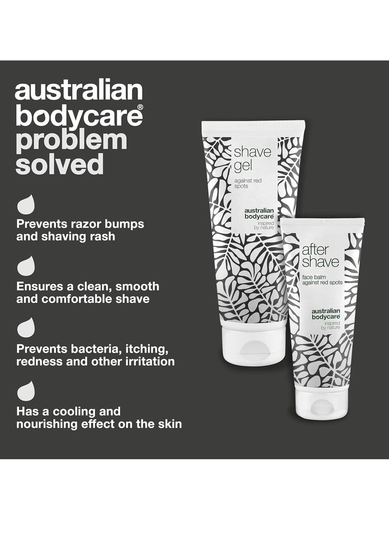 Shaving Kit for Men with Tea Tree Oil Shave Gel and After Shave Combo for Smooth and Comfortable Shaves Ideal for Sensitive Skin Moisturizing Formula High Performance Shaving Products