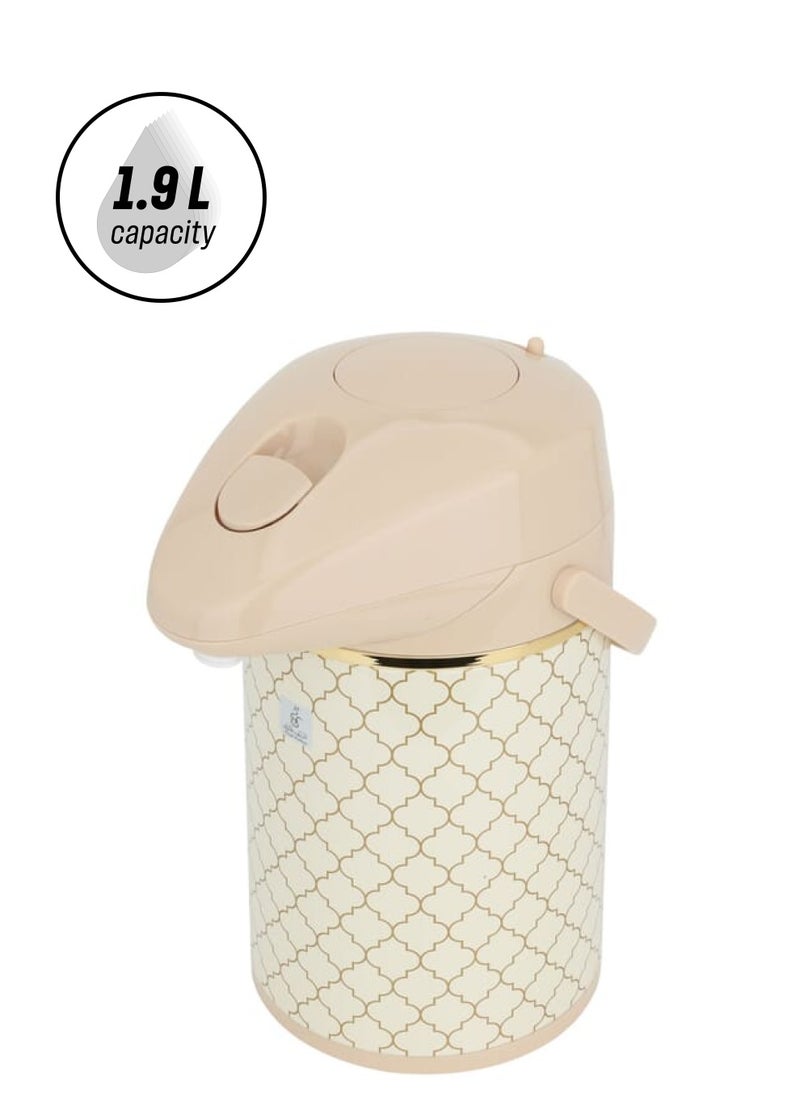 Jaguar Beige Gold Flask 1.9L Squeeze