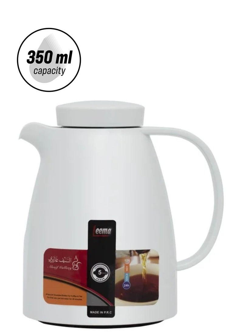 Lima-B Thermos 0.35L White For Tea And Coffee