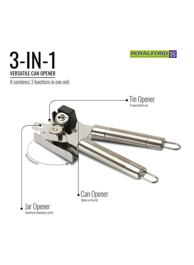 Can Opener Silver 21x5cm