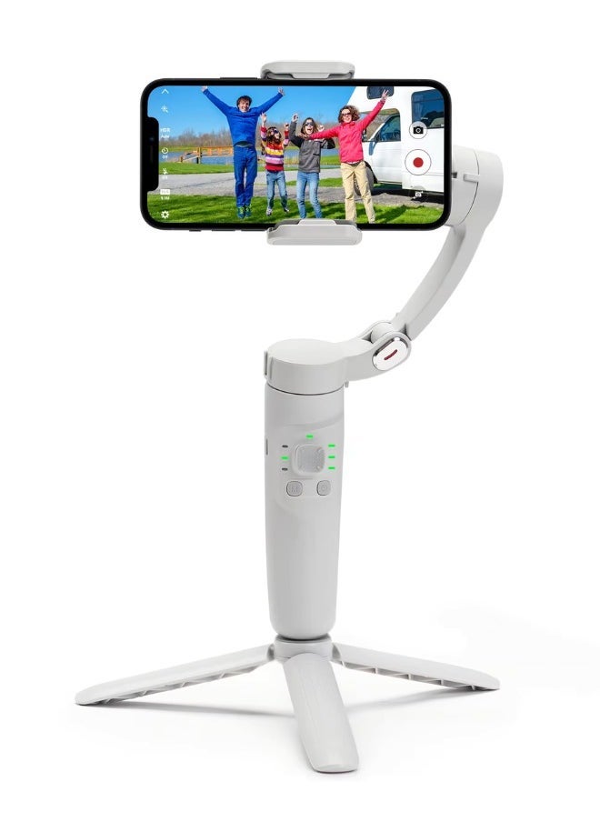 One Gimbal Stabilizer for Smartphone 3 Axis Foldable Pocket Handheld Gimbals Anti-Shake Face Tracking Bluetooth Control Selfie Stick Compatible with iPhone Android Tiktok YouTube Vlog Video