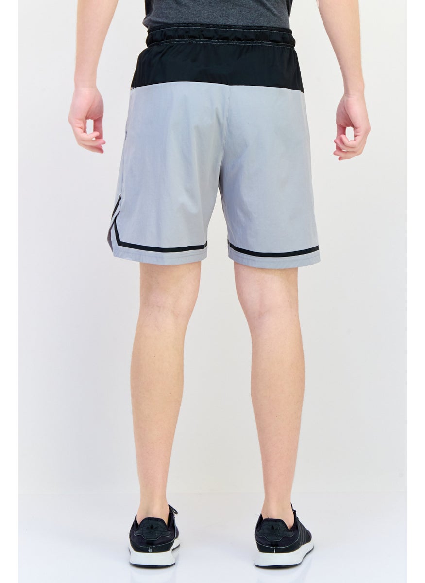 Men Sportswear Fit Training Shorts, Grey