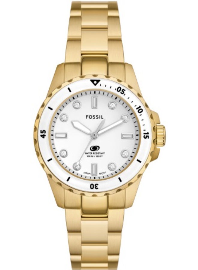 Women's Black Dial Analog Quartz Watch 36 - ES5350