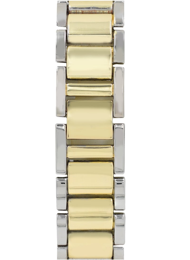 U.S. Polo Assn. Women's Quartz Watch, Analog Display and Gold Plated Strap USC40171