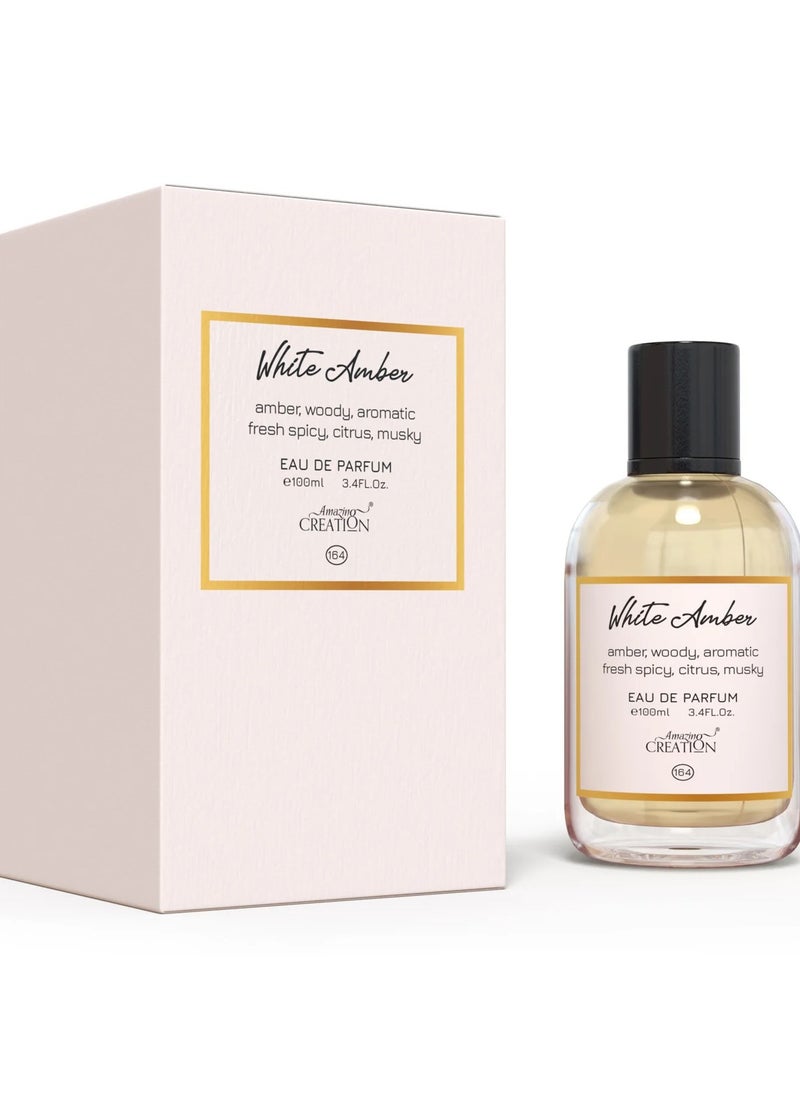 Amazing Creation White Amber - Perfume For Unisex - EDP PFB0164 100ml