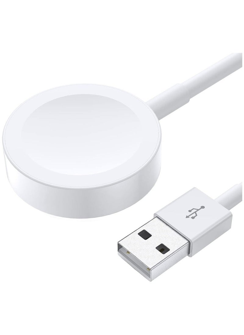 Watch Charger Compatible with Apple Watch Charger, Watch Charger Charging Cable for Watch Series 7/6 /5/4 /3/2 /SE, Magnetic Fast Charger Cord for iWatch Portable Wireless Charging (3.3ft /1m)