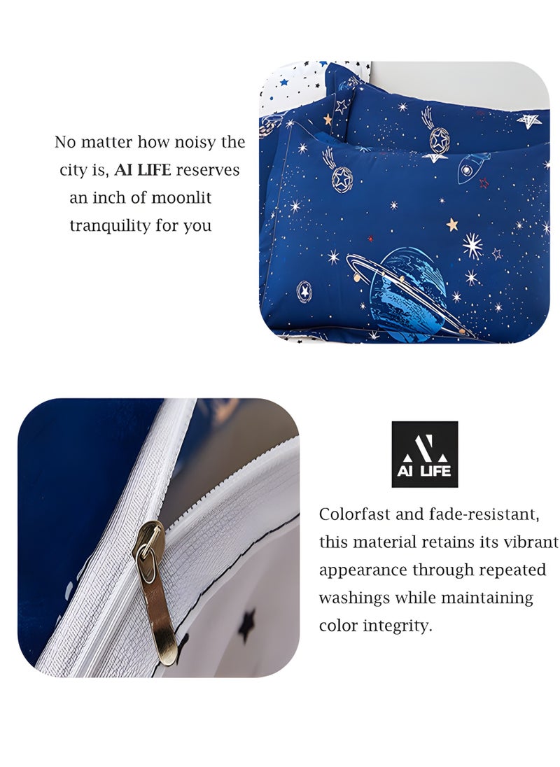 AI LIFE King Size Bedding Sheet Super Soft Cotton Breathable Cozy Non Pilling Sheets Shrinkage and Fade Resistant Easy Care.modify title