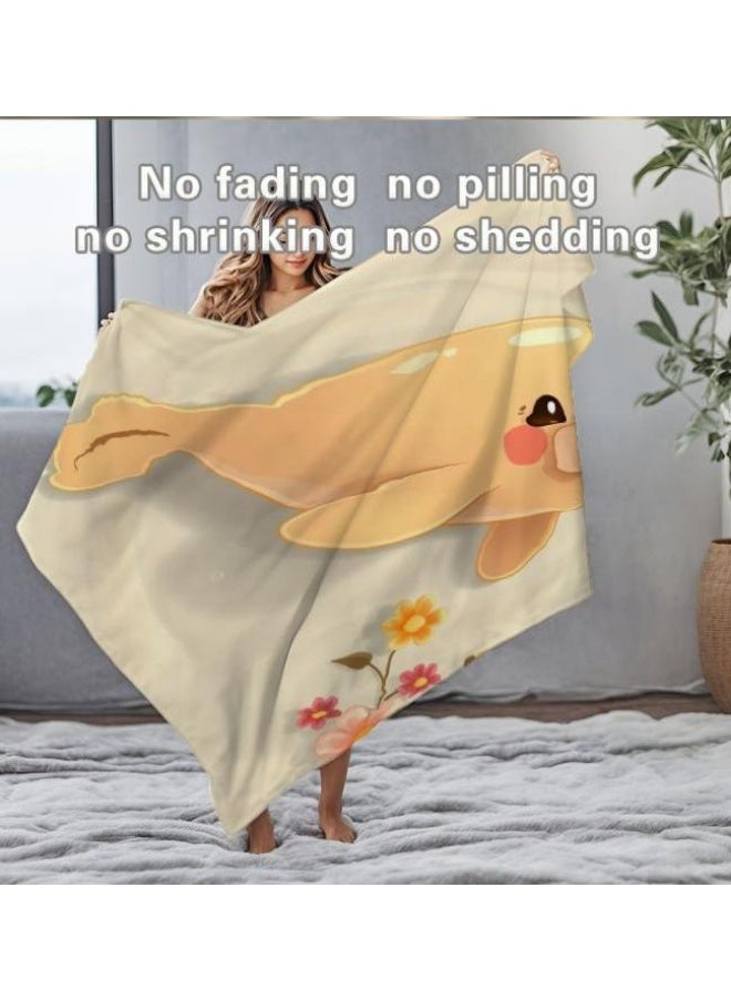 Children's or student cartoon flannel thin blanket (warm and comfortable, suitable for sleep, games) 100cm*150cm - 15