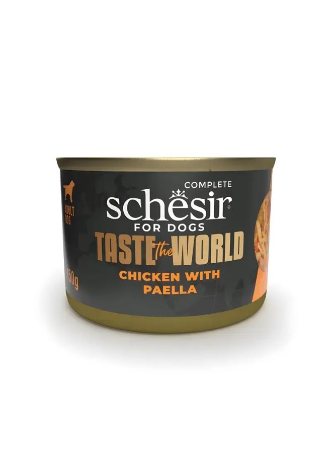 Schesir Taste The World Dog Wholefood Variety Pack 900g (6x150g)