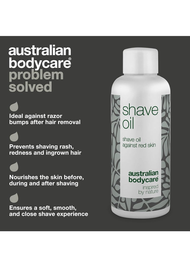 Shaving oil for the whole body Shaving Oil shaving oil against shaving rash and ingrown hairs The result smooth gentle with pleasantly less irritation and redness 80 ml
