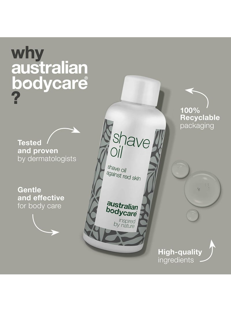 Shaving oil for the whole body Shaving Oil shaving oil against shaving rash and ingrown hairs The result smooth gentle with pleasantly less irritation and redness 80 ml