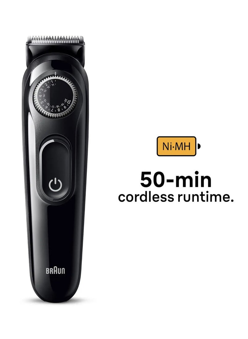 Beard Trimmer Series 3, 40 Length-Settings BT3410