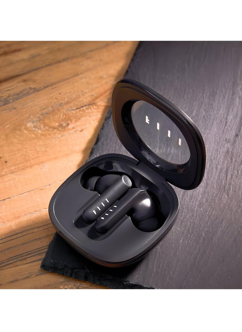 FIIL Key Pro True Wireless Earbuds – 40dB ANC, Bluetooth 5.4, 30-Hour Playtime, IPX5 Waterproof, Dual Mic, Hi-Fi Sound, Multipoint Connection, Touch Control – for iOS/Android