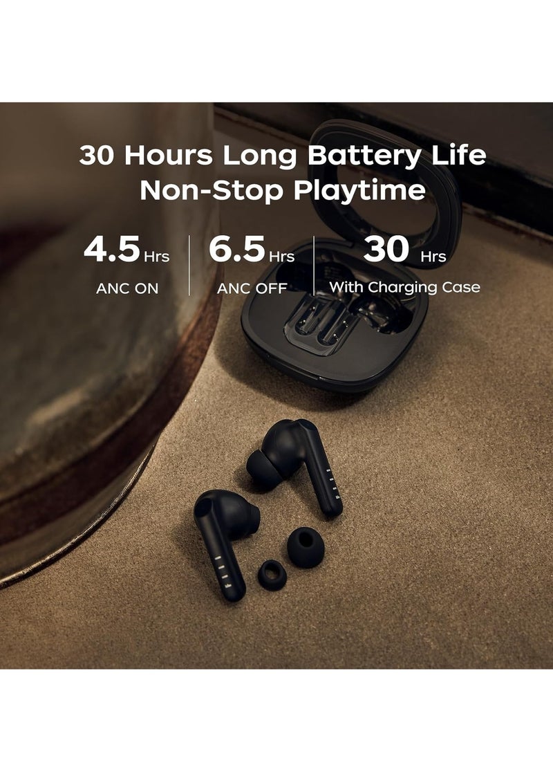 FIIL Key Pro True Wireless Earbuds – 40dB ANC, Bluetooth 5.4, 30-Hour Playtime, IPX5 Waterproof, Dual Mic, Hi-Fi Sound, Multipoint Connection, Touch Control – for iOS/Android