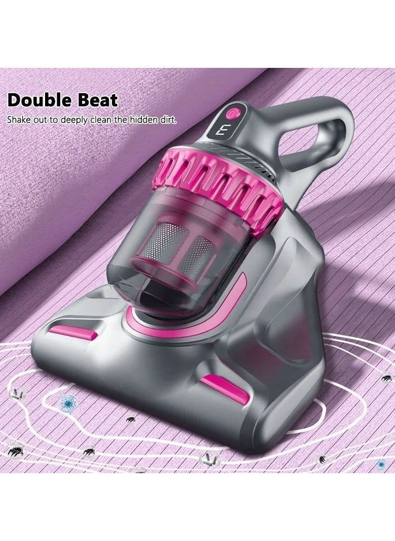 Cordless Vacuum Cleaner 5 in 1 UV Mite Removal 10000pa Strong Suction Power Stick Handheld Vacuum Cleaner Ultra Quiet Lightweight Vacuum Cleaner with HEPA Filter For Home Car Pet Mattress Carpet Cleaning